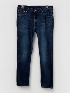 Levi's Dark Blue Denim Men's 31 511 Slim Straight Jeans Cotton Stretch Classic